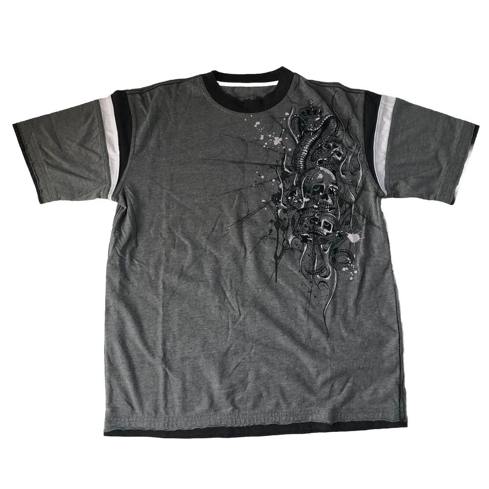 Vintage XG Skulks & Cobra Graphic Youth Size Large (14/16) Tee